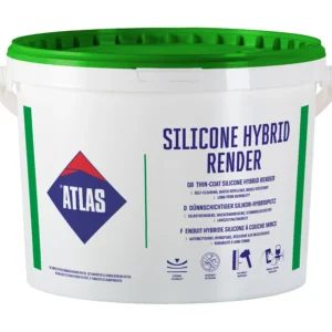 ATLAS SILICONE HYBRID RENDER Gevel Pleister N15